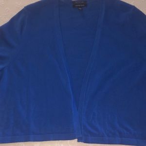 Lands End short sleeve no button cardigan